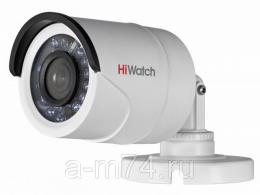 Уличная цилиндрическая HD-TVI камера 2 Мп HiWatch DS-T200P