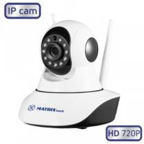 Видеокамера Компактная поворотная 1.0MP, MATRIX MT-PTZ720IP8 Wi-Fi
