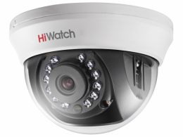 2Мп купольная HD-TVI видеокамера с ИК-подсветкой до 20м  DS-T201(B)