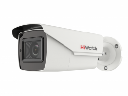Уличная цилиндрическая вариофакальная HD-TVI камера 5 Мп HiWatch DS-T506(C)
