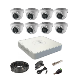 Комплект видеонаблюдения на 8 уличных Tvi-HD камер 2Мп